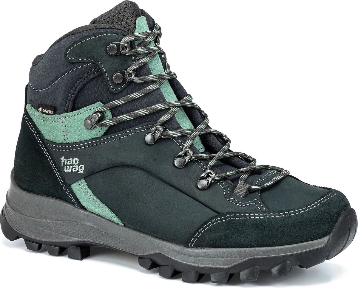 Hanwag Banks Lady GTX Wandelschoenen Dames Petrol 39 Mint