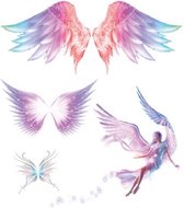 Glitter Tattoo sticker Fairy fee waterdicht body nep tattoo tijdelijk