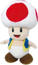 Nintendo Together+ Super Mario - Knuffel - Toad - Pluche - 20cm