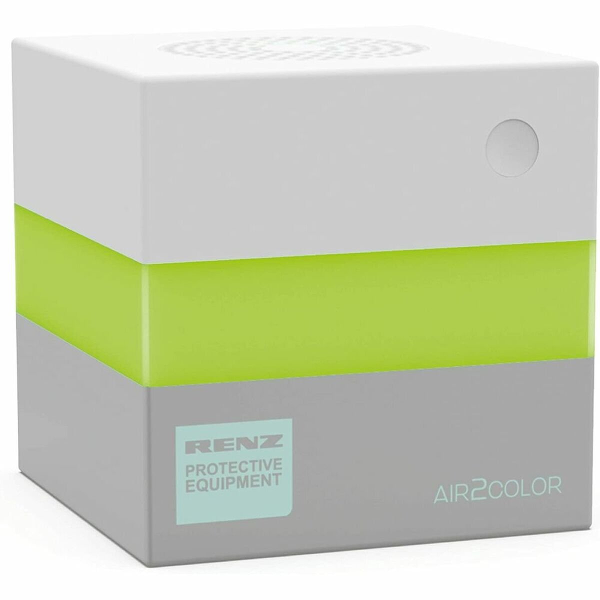 RENZ Air2colour Luchtkwaliteitssensor werkt op het lichtnet Detectie van Kooldioxide