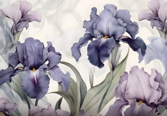 Wit Bloemen Marburg Slaapkamer vliesbehang kopen? | Laagste