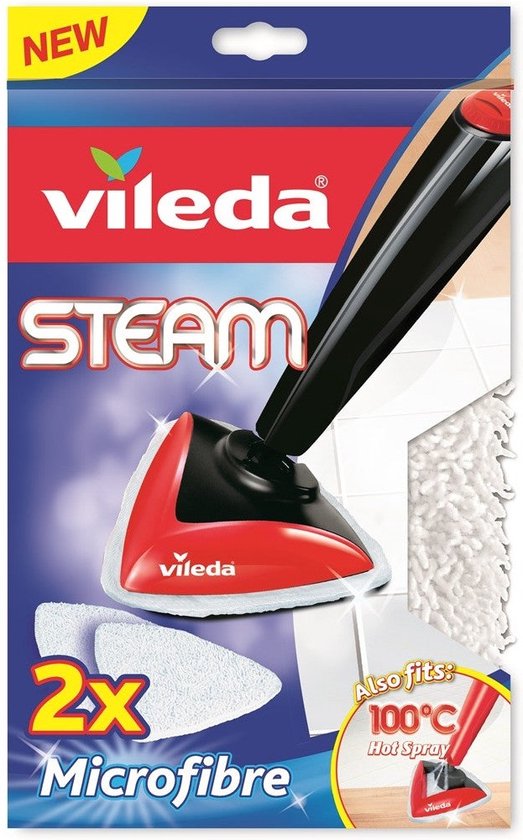 Vileda vervanging voor Steam – stoomreiniger – 2 stuks - Vileda