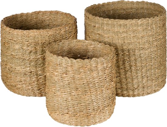 Woonexpress Mand (set 3 Stuks) Padar - Naturel