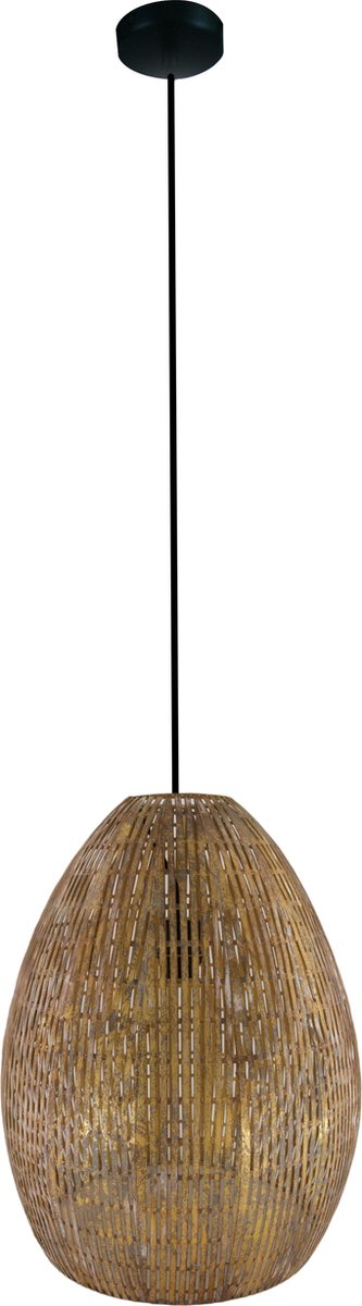 DKNC - Hanglamp Pretoria - Metaal - 37x37x47.5cm - Goud