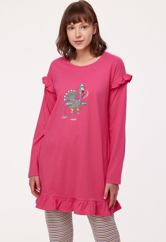 Pyjama Femme Woody Rose XXL