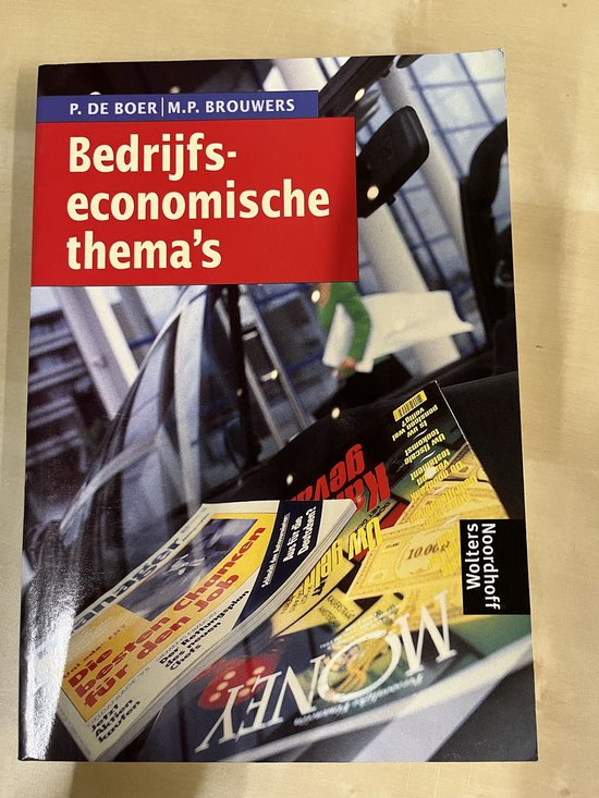 Bedrijfseconomische thema's - cover