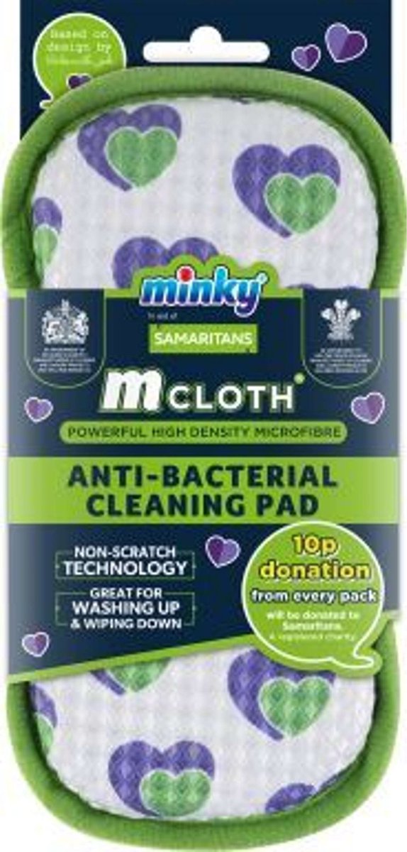 Minky Schoonmaakpad Anti-Bacterieel Aanrecht