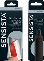 Sensista ReMove Over Set - Gellak - Gel Polish - Wraps en aceton - Voordeelset