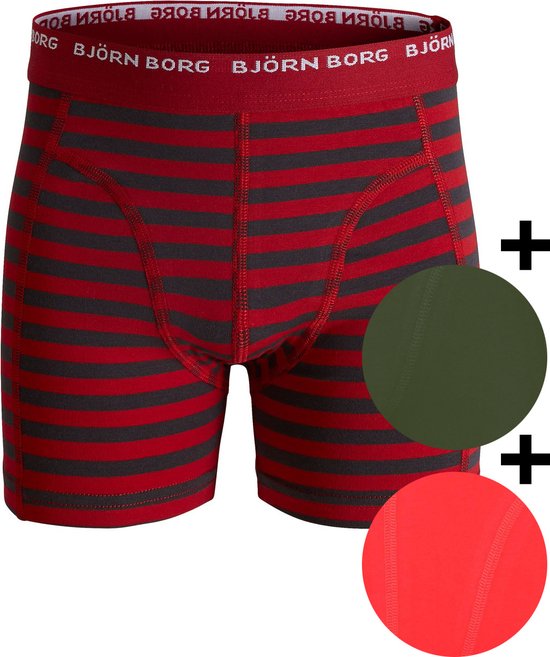Bjorn Borg Garçons Boxershort 3p Taille de Basic 98-104 Homme