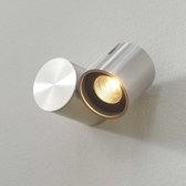 Artdelight - Plafondlamp Mayen - Aluminium - LED 7W 2700K - IP20 - Dimbaar > spots verlichting aluminium led | opbouwspot aluminium led | plafonniere led mat staal | design lamp aluminium | led lamp aluminium