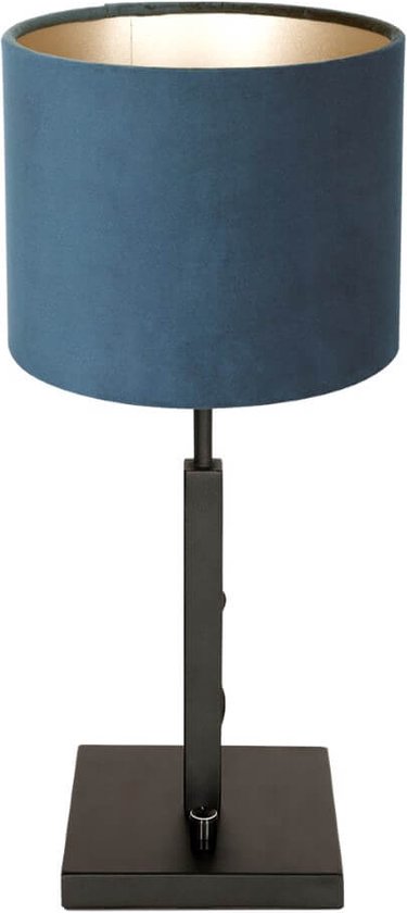 Steinhauer tafellamp Stang - zwart - metaal - 20 cm - E27 fitting - 8160ZW