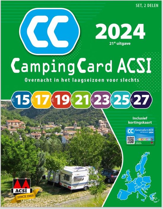 ACSI Campinggids – CampingCard ACSI 2024 Nederlands