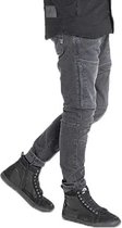 John Doe Rebel Mono Jeans Grey W31/L32 - Maat - Broek