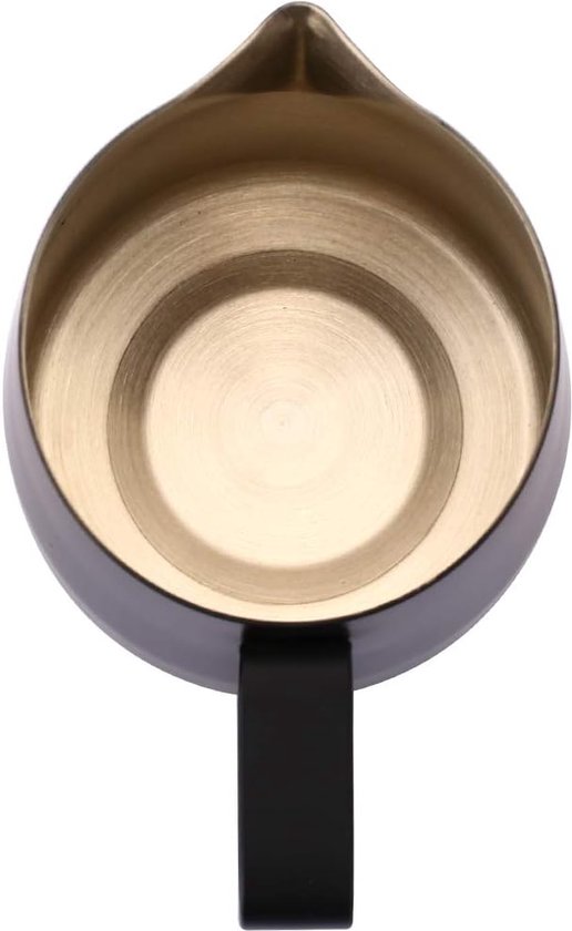 Melkkan Melkkan Rvs Melkkommen voor Craft Koffie Latte Melk Opschuimen Werper Latte Art (200ml