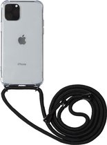 Bigben Connected, Case Geschikt voor Apple iPhone 11 Pro Hard met afneembare schouderband, Transparant