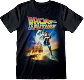 Back To The Future shirt – Classic Filmposter maat XL