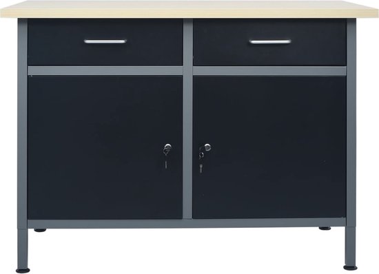 vidaXL-Werkbank-120x60x85-cm-staal-zwart