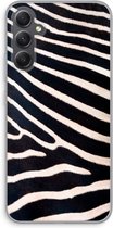 Case Company® - Coque Samsung Galaxy A34 - Zebra - Coque souple pour téléphone - Protection sur tous les côtés et bord de l'écran