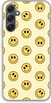 Case Company® - Hoesje geschikt voor Samsung Galaxy A34 hoesje - Smiley N°2 - Soft Cover Telefoonhoesje - Bescherming aan alle Kanten en Schermrand