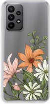 Case Company® - Protection Samsung Galaxy A23 - Bouquet floral - Coque souple pour téléphone - Tous les côtés et protection des bords de l'écran