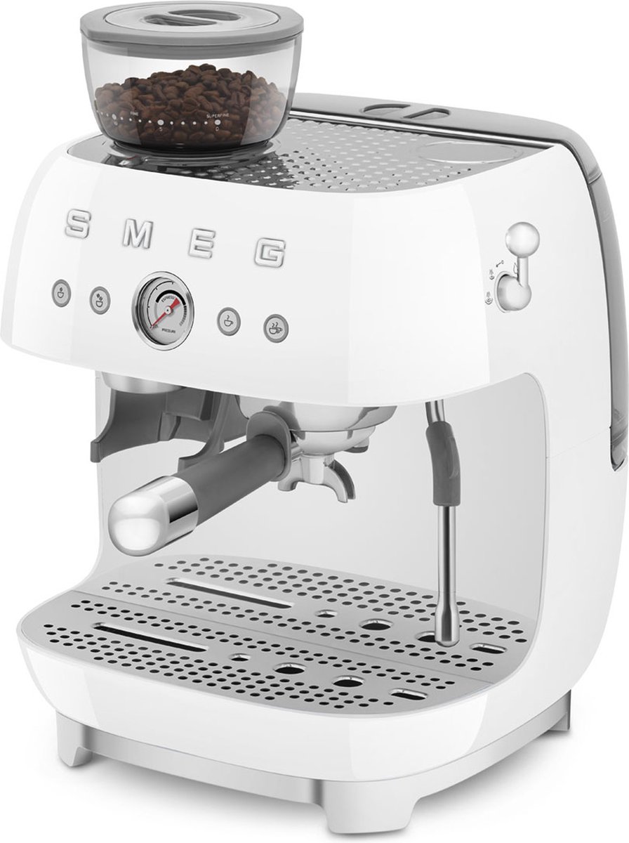 SMEG EGF03WHEU Espressomachine met Geïntegreerde Bonenmaler - afbeelding 3