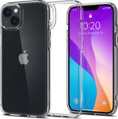 Geschikt voor Spigen Apple iPhone 14 Plus Crystal Hybrid Hoesje Transparant