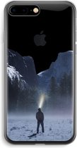 Case Company® - Hoesje geschikt voor iPhone 7 PLUS hoesje - Wanderlust - Soft Cover Telefoonhoesje - Bescherming aan alle Kanten en Schermrand