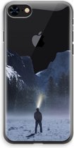 Case Company® - Hoesje geschikt voor iPhone 8 hoesje - Wanderlust - Soft Cover Telefoonhoesje - Bescherming aan alle Kanten en Schermrand