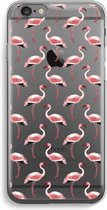 Case Company® - iPhone 6 / 6S hoesje - Flamingo - Soft Cover Telefoonhoesje - Bescherming aan alle Kanten en Schermrand
