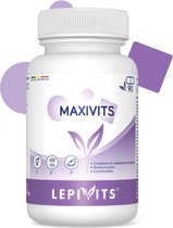 MaxiVits | 90 gélules végétales pullulan | Complément alimentaire | Fabriqué en Belgique | LEPIVITS