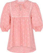 Sisters point - Dames blouse - Roze - 100% katoen - Maat S