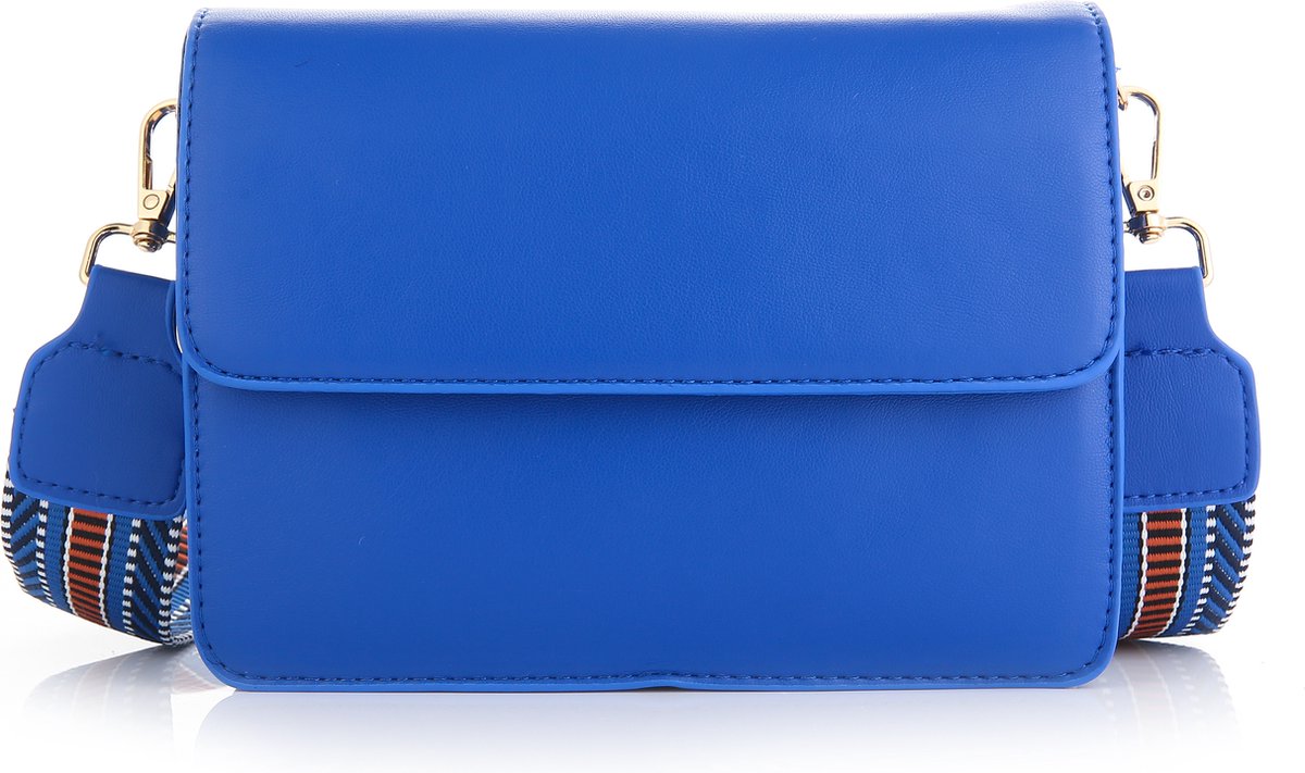 Michelle Bags & Accessories - compact schoudertas - crossbody tas - dames - cadeautip - blauw