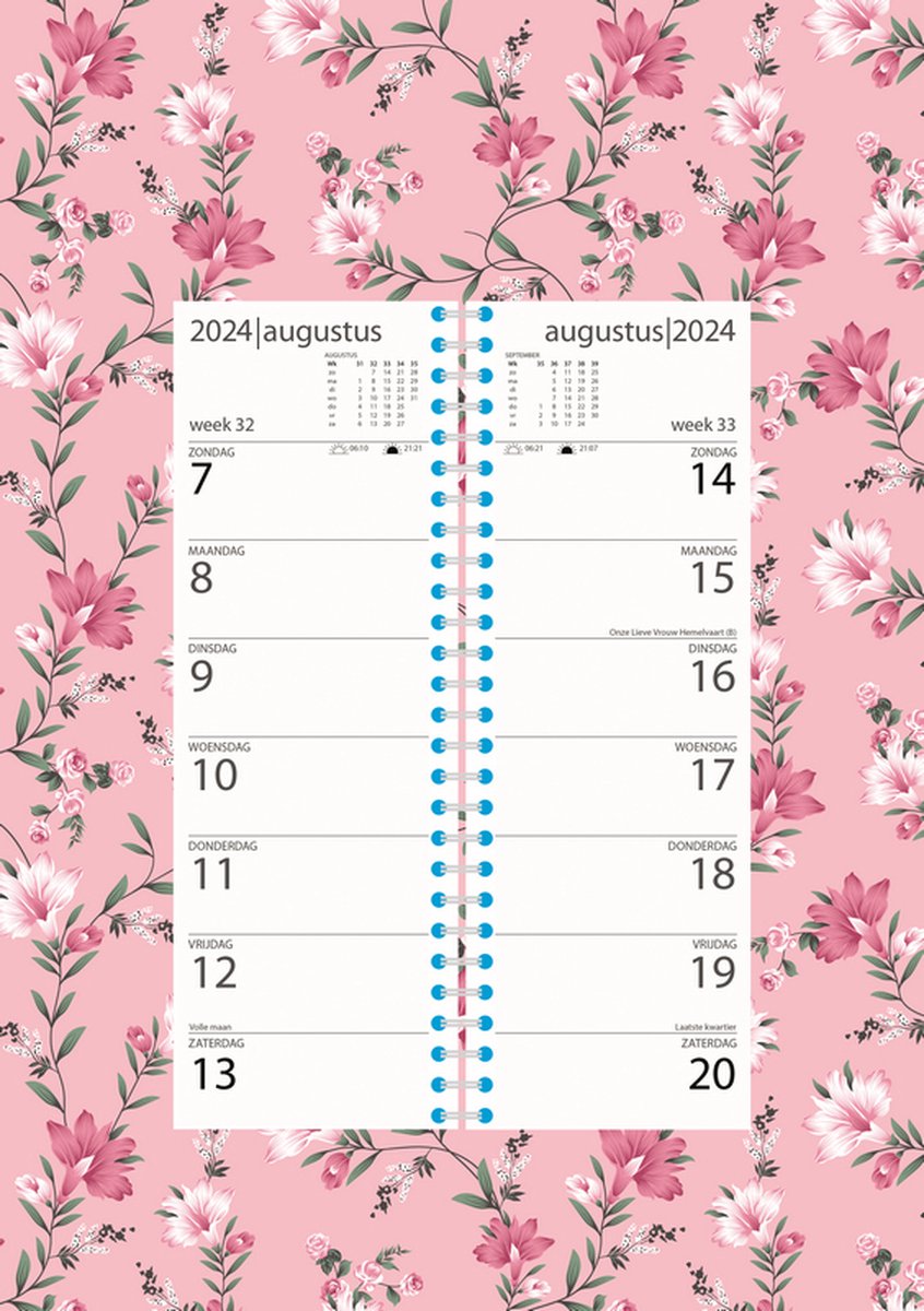 Flowers Weekomleg Kalender 2024