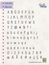 ALCS004 Clear Stamps Alphabet Lars-2 - Nellie Snellen stempel - letters & cijfers alfabet