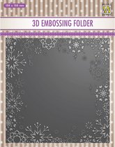 Nellie Snellen 3D Embossing Folder Snowflake Frame