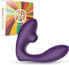 Couple Vibromasseur 2 en 1 Violet