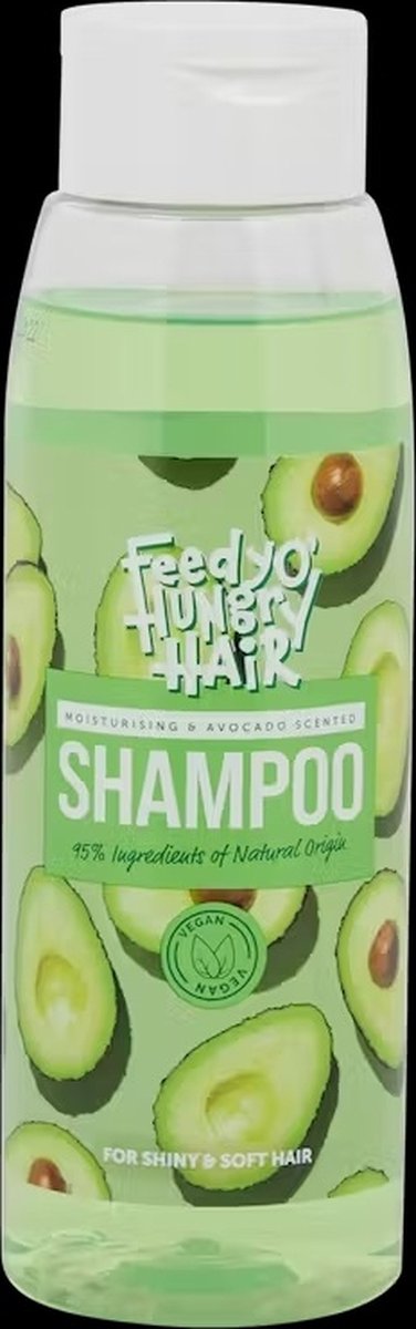 Avocado Shampoo - 400ml - Feed Yo' Hungry Hair - moisturizing & avocado scented