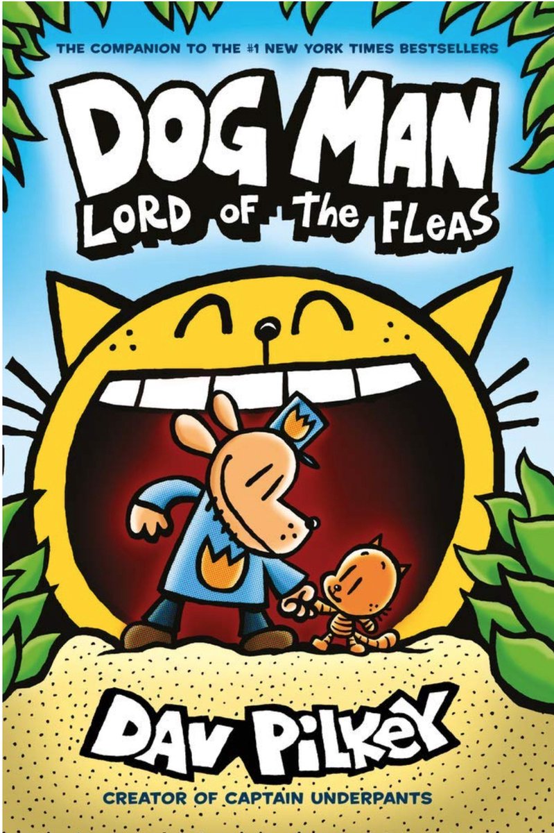 Dog Man Series 10 Books Collection Set by Dav Pilkey in ENGLISH