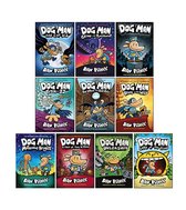 Dog Man Series 10 Books Collection Set by Dav Pilkey in ENGLISH