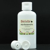 Abrikozenpitolie 100% Puur 100ml - Koudgeperste en Onbewerkte Abrikozenpit Olie - Abrikozenolie voor Haar, Huid en Lichaam - Apricot Oil