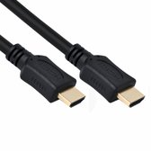 Goobay 61149, 0,5 m, HDMI Type A (Standard), HDMI Type A (Standard), Compatibilité 3D, 18 Gbit/s, Noir