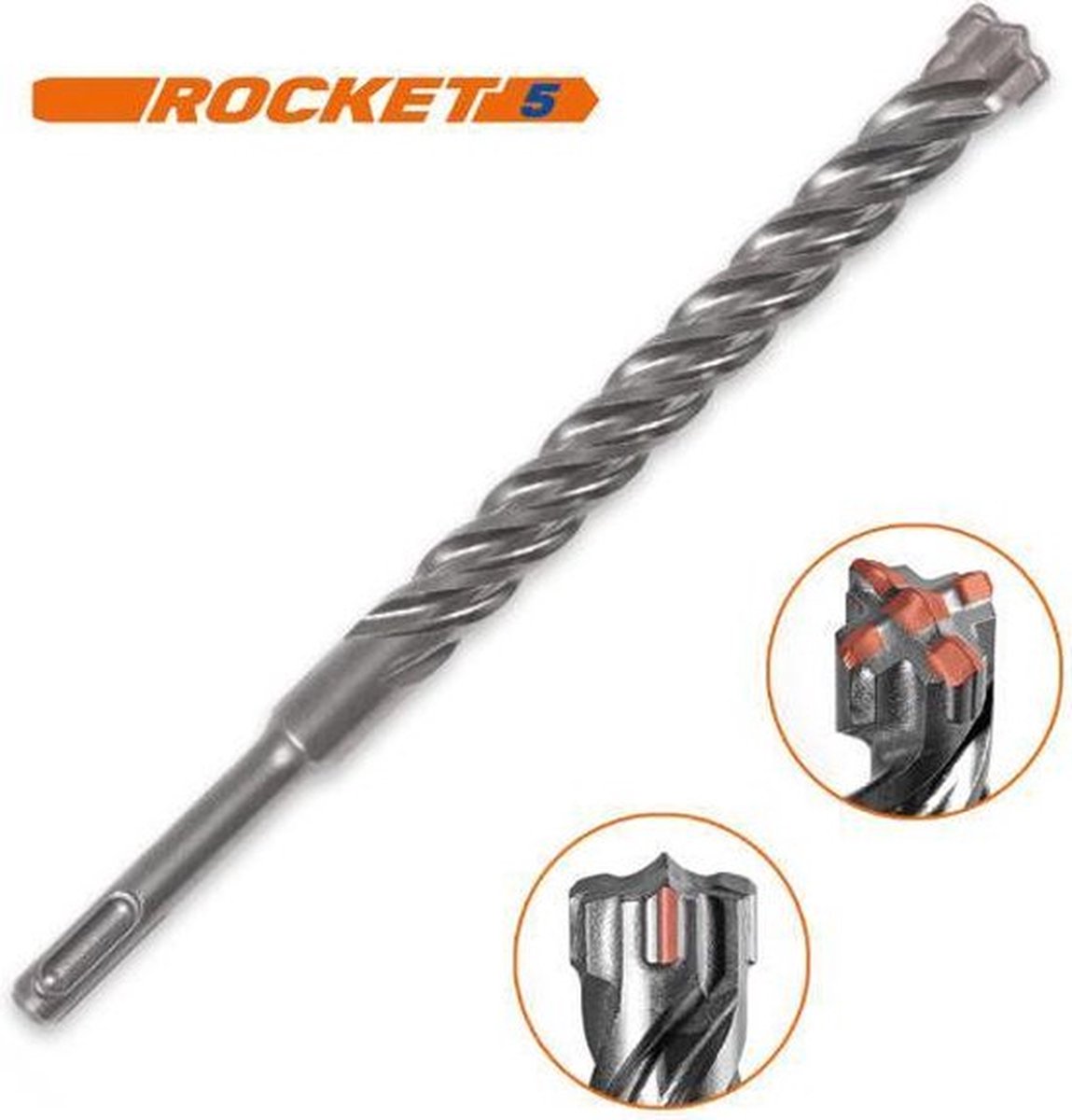 Hamerboor, SDS-plus, 4 snijder 16 x 160/110mm ''PROJAHN''