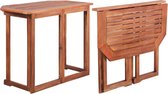 vidaXL Table bistrot 90x50x75 cm bois d'acacia massif
