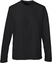 Unisex T-shirt met lange mouwen Cool T 'Black' - S