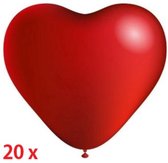 EPIN | Rode Hartjes Ballonnen | Valentijn | 20 stuks