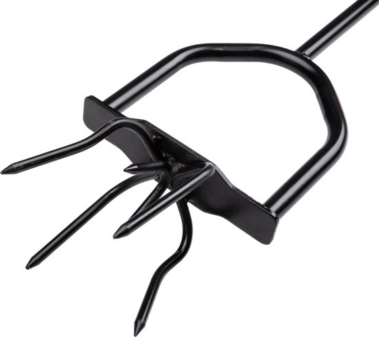 BLACK+DECKER Ratelcultivator - Draaiende Kop - Ergonomische Handgreep - Cultiveren en Onkruid Wieden - Zwart/Oranje van BLACK+DECKER — afbeelding 3