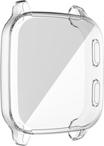 Beschermende watch case - hoesje - geschikt voor Garmin Venu SQ - transparant