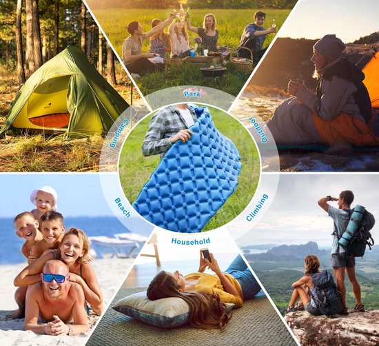 Slaapmat – sleeping mat – Zelfopblazend