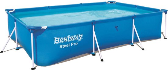 Bestway Steel Pro Zwembad Rechthoekig 3,00 m x 2,01 m x 66 cm - Bestway