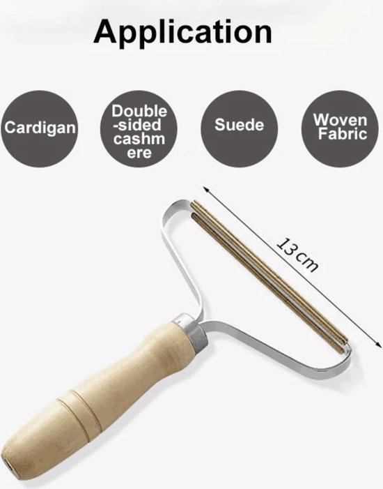 Pluizenverwijderaar -Kledingontpluizer - Ontpluizer -Draagbare Lint Remover - Verwijdert Pluisjes - Voor Tapijt - Wollen Kleding - Makkelijk Mee Te Nemen